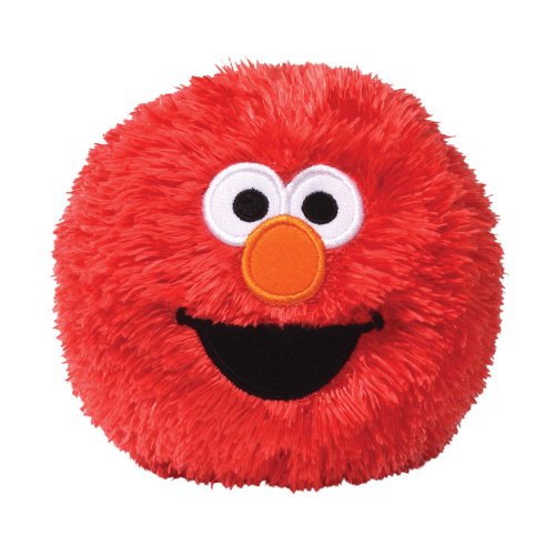 gund sesame street elmo stuffed giggle ball - 美国,日本海淘首选